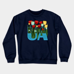 Big bouquet of tulips Crewneck Sweatshirt